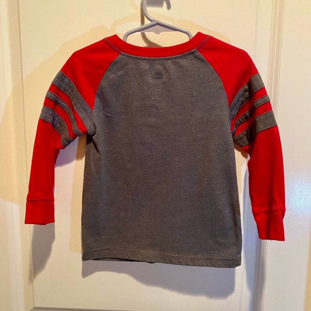 Boys Cat & Jack Long Sleeve Shirt Size 3T - Picture 4 of 6